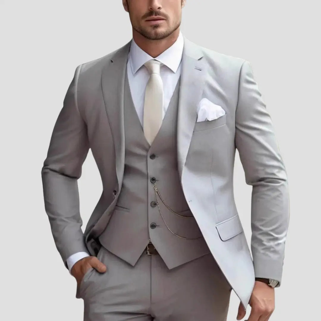 Costume trois pièces homme slim fit | Veste, gilet et pantalon