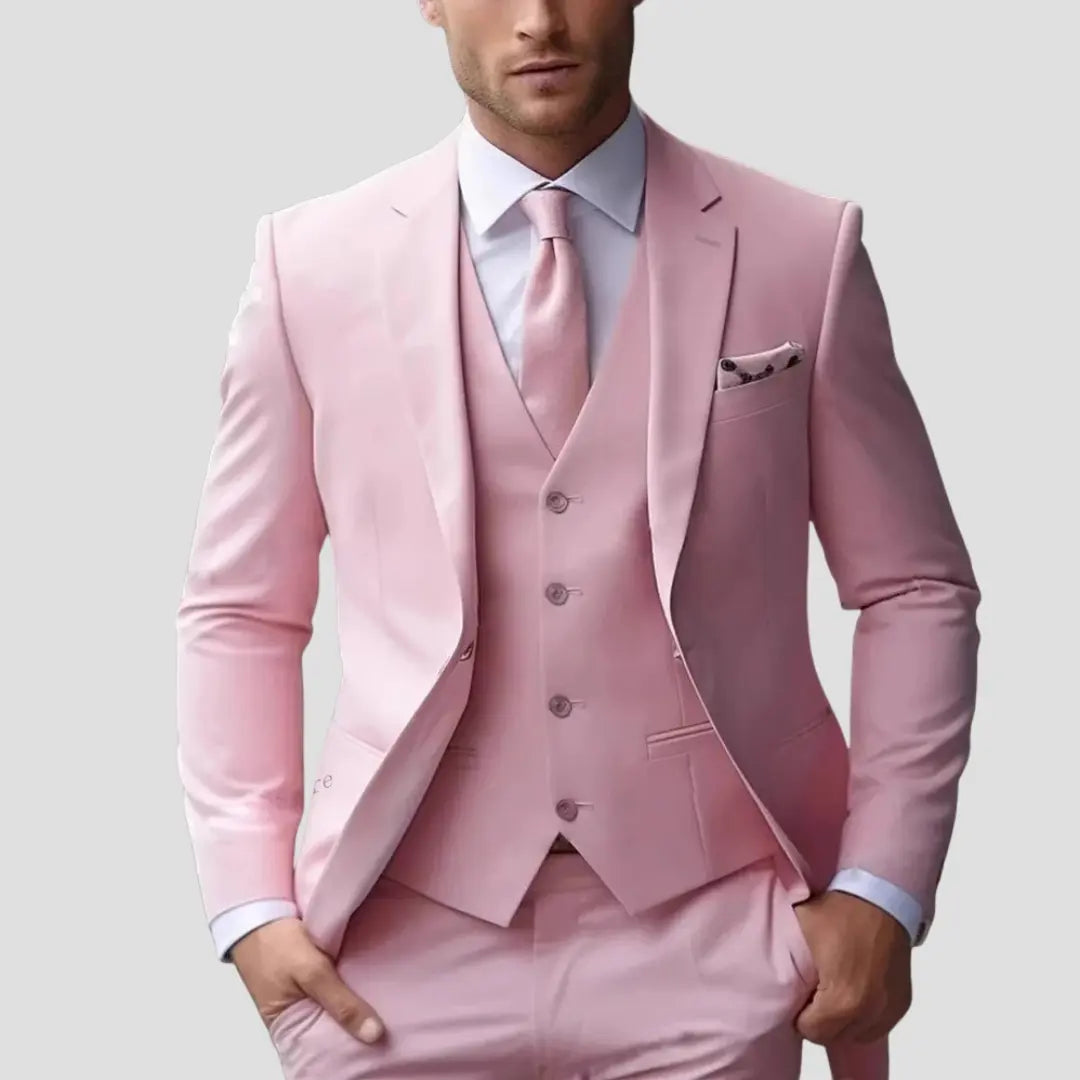 Costume trois pièces homme slim fit | Veste, gilet et pantalon